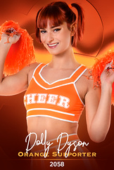 Dolly Dyson - Orange Supporter