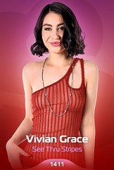Vivian Grace - See Thru Stripes